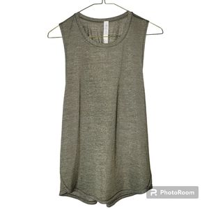LULULEMON Racerback Tank, Sz: 6, Army/Olive Green, EUC